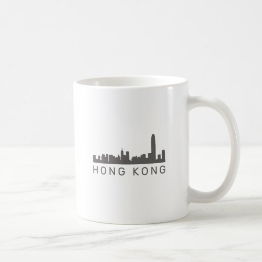 Mug Cadeau HK Skyline Hong Kong (Droite)