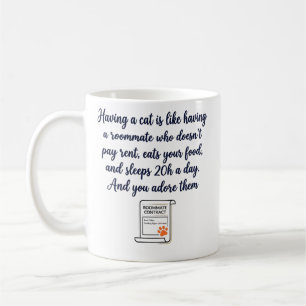 Mug Cadeau humoristique pour les propriétaires de chat