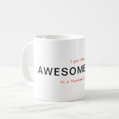 Mug Cadeau IMPRESSIONNANT d'échange de Yankee (Devant gauche)