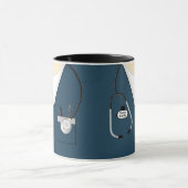 Mug Cadeau infirmière, Diplôme d'études en soins infir (Centre)