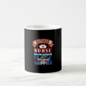 Mug Cadeau infirmière | Infirmière Retraitée Comme Un (Centre)