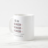 Mug Cadeau Ingénieur Pour Hommes Femmes Noël (Devant gauche)