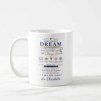 Mug Cadeau inspirant pour médecin personnalisé | Merci