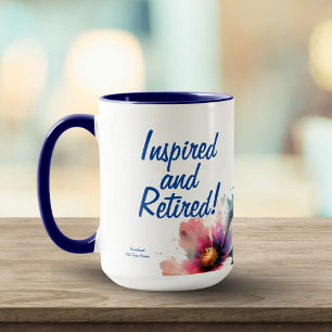 Mug Cadeau Inspiré et Retraité