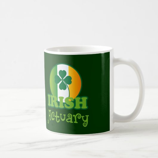Mug Cadeau irlandais d'actuaire (Droite)