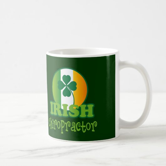 Mug Cadeau irlandais de chiroprakteur (Droite)