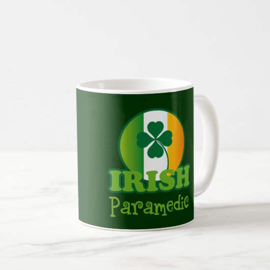 Mug Cadeau irlandais d'infirmier (Devant droit)