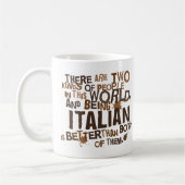 Mug Cadeau italien (drôle) (Gauche)