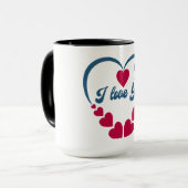 Mug Cadeau Je t'aime (Devant gauche)