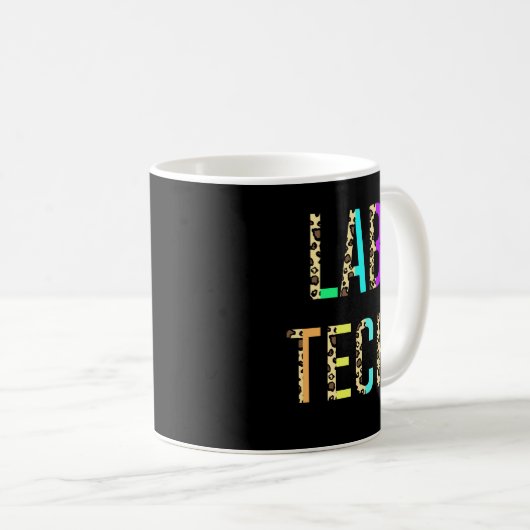Mug Cadeau Lab Tech (Devant droit)
