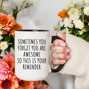 Mug Cadeau longue distance, Vibes positives, Rappel qu
