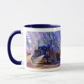 Mug Cadeau lourd de transport de camion de (Gauche)