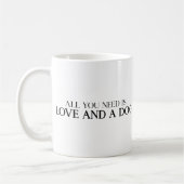 Mug Cadeau Maman Chien Papa Chien (Gauche)