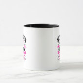 Mug Cadeau maman grand-mère art de mots (Centre)