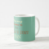 Mug Cadeau Mari Pastel Douce (Devant droit)