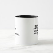 Mug cadeau ménopause, blague périménopause, 50e annive (Centre)