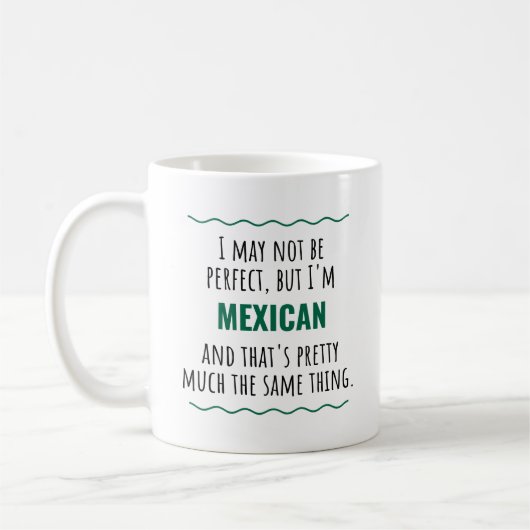 Mug Cadeau mexicain Thème Mexique (Gauche)