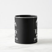 Mug Cadeau mignon Père Fils Amis Poing Bump Papa Père (Centre)