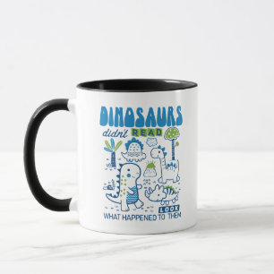 Mug Cadeau mignon pour enseignant préhistorique et bib