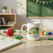 Mug Cadeau mignon pour la Saint-Patrick pour un enseig