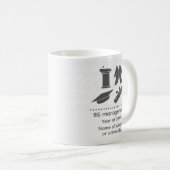 Mug Cadeau moderne personnalisé pour les gars (Devant droit)