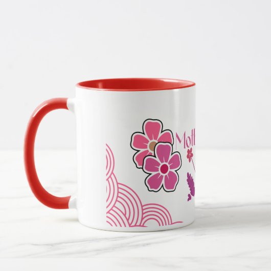 Mug Cadeau moderne pour la fête des mères (Gauche)