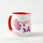 Mug Cadeau moderne pour la fête des mères (Devant gauche)