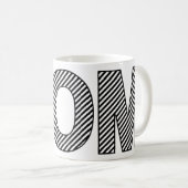 Mug Cadeau moderne pour MAMAN (Devant droit)