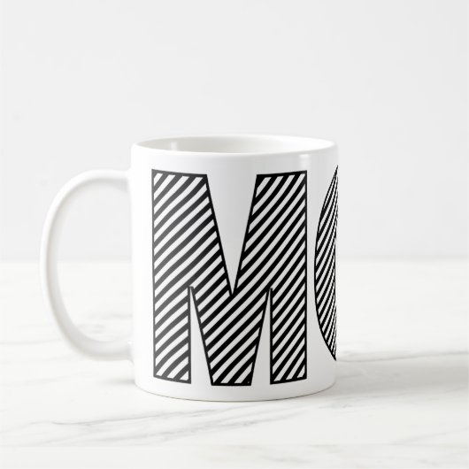 Mug Cadeau moderne pour MAMAN (Gauche)
