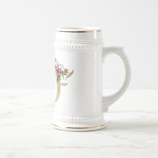 Mug cadeau Monogram F (Droite)