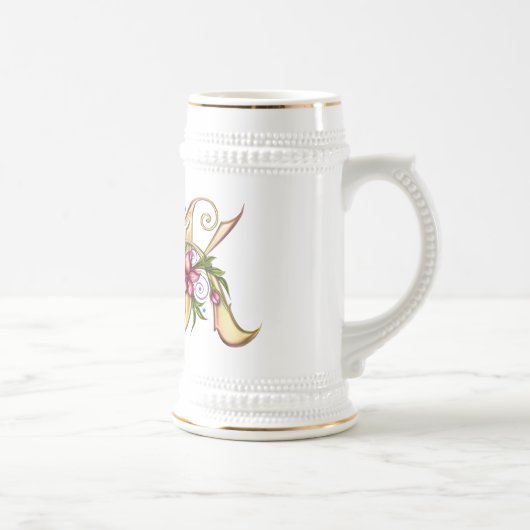Mug cadeau Monogram K (Droite)