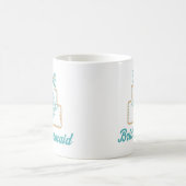 Mug Cadeau nuptiale de biscuit de gâteau de mariage de (Centre)