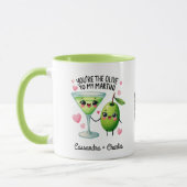 Mug Cadeau "Olive To My Martini" personnalisé (Gauche)