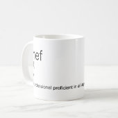 Mug Cadeau original | Texte du dictionnaire de définit (Devant gauche)