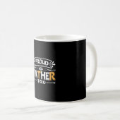Mug Cadeau Papa Fier Père (Devant droit)