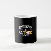 Mug Cadeau Papa Fier Père (Centre)