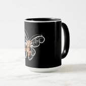 Mug Cadeau Papillon De Tatouage Pour Amateur De Tatoua (Devant droit)
