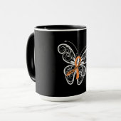 Mug Cadeau Papillon De Tatouage Pour Amateur De Tatoua (Devant gauche)