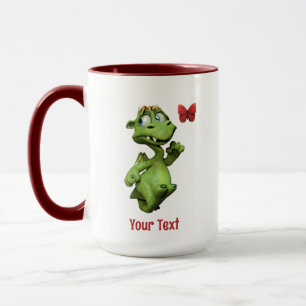 Mug Cadeau Papillon Monstre Mignon