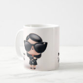 Mug / Cadeau parfait / Mug de la chef personnalisé (Devant gauche)