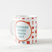 Mug Cadeau Père Noël Secret Standard (Devant gauche)