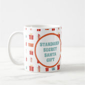 Mug Cadeau Père Noël Secret Standard (Gauche)