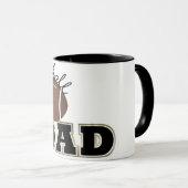 Mug cadeau père sport (Devant droit)