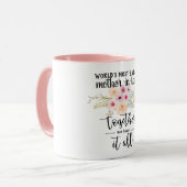Mug Cadeau personnalisable pour la belle-mère la plus (Devant gauche)