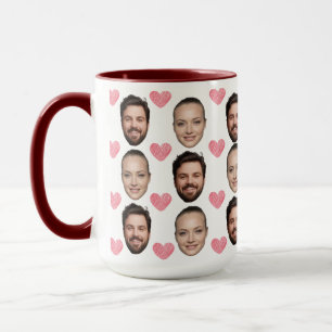 Mug Cadeau personnalisé Anniversaire visage pour mari 