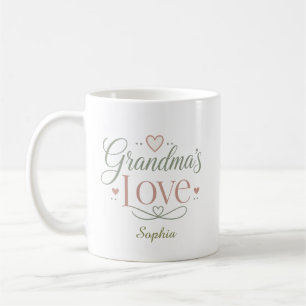 Mug Cadeau personnalisé au nom de Mamie