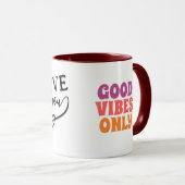 Mug & Cadeau personnalisé avec initiale et nom (Devant droit)