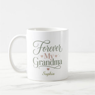 Mug Cadeau personnalisé avec le nom pour Ma Grand-Mère