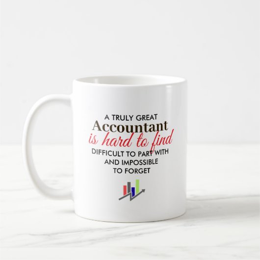 Mug Cadeau personnalisé avec nom pour un grand comptab (Gauche)