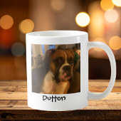 Mug Cadeau Personnalisé avec Photo de Compagnon à Quat